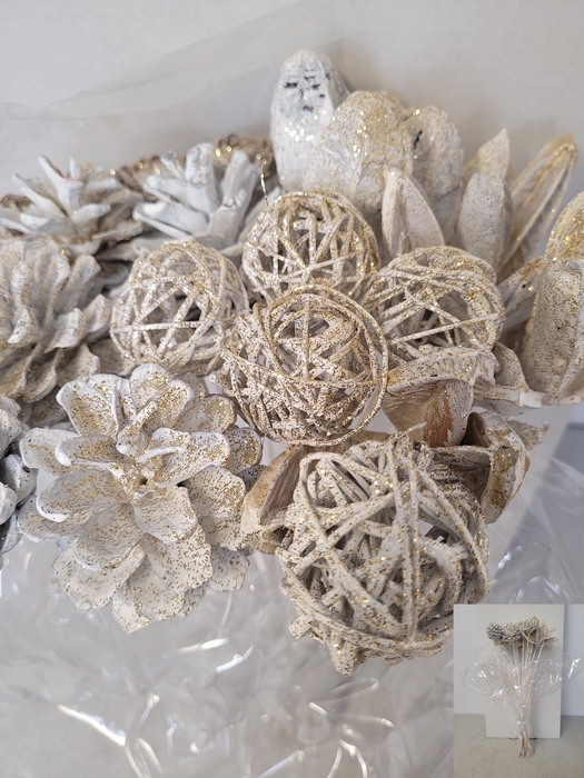 KERST OP STOK MIX WIT